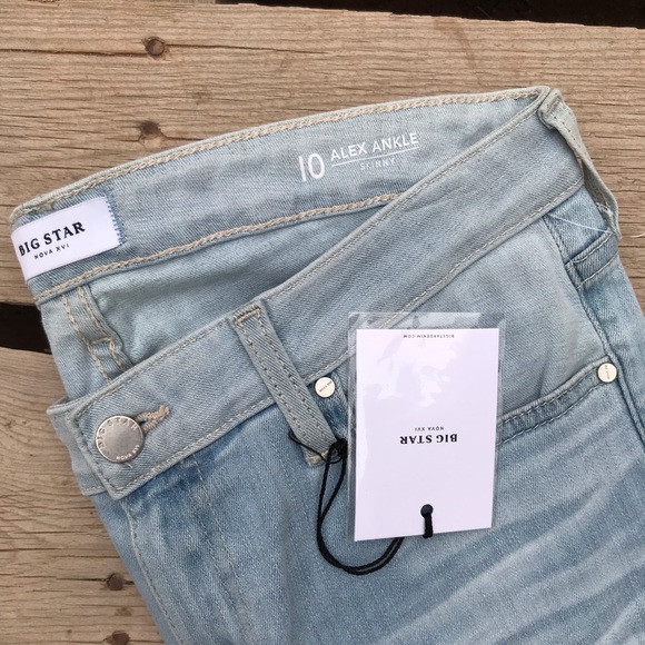 Stitch fix Big star jeans ankle skinny 30 31 - Picture 4 of 6